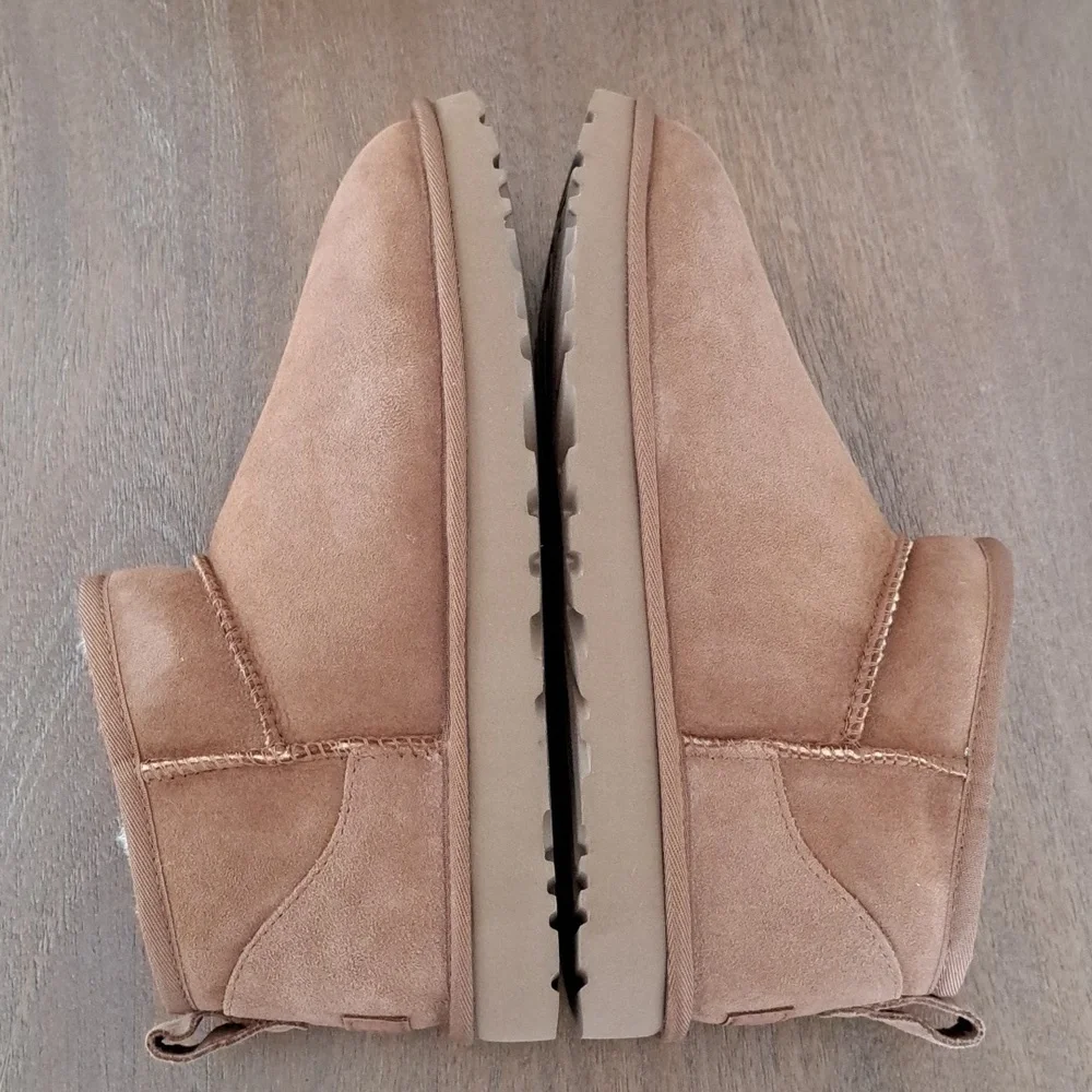 UGG Women's Classic Ultra Mini - Color: Chestnut - Size: 10 - Picture 7 of 9